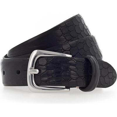 B.Belt, Damen, Gürtel, Charlisa Gürtel Leder, Schwarz, (90) B.Belt, Damen, Gürtel, Charlisa Gürtel Leder, Schwarz, (90)