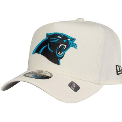 New Era, Herren, Cap, 9Forty A-Frame Cap - Carolina Panthers chrome white, Weiss, (One Size) New Era, Herren, Cap, 9Forty A-Frame Cap - Carolina Panthers chrome white, Weiss, (One Size)