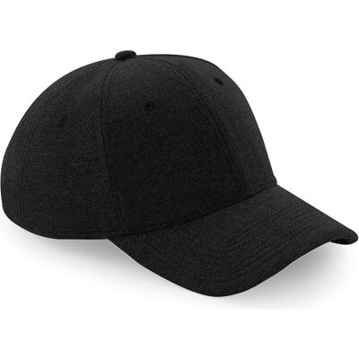 Beechfield, Unisex, Cap, Jersey Athleisure Baseball Cap, Schwarz, (One Size) Beechfield, Unisex, Cap, Jersey Athleisure Baseball Cap, Schwarz, (One Size)
