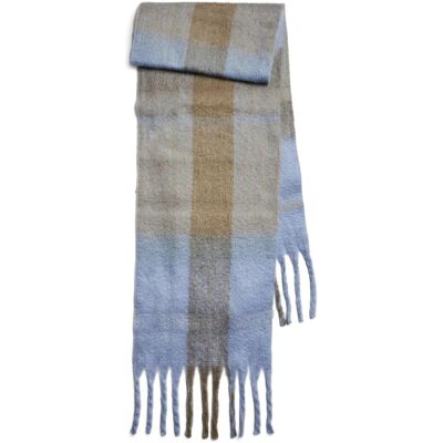 Pieces, Damen, Schal, Pclysna Long Scarf Pwp mm Sp Bc, Blau Pieces, Damen, Schal, Pclysna Long Scarf Pwp mm Sp Bc, Blau