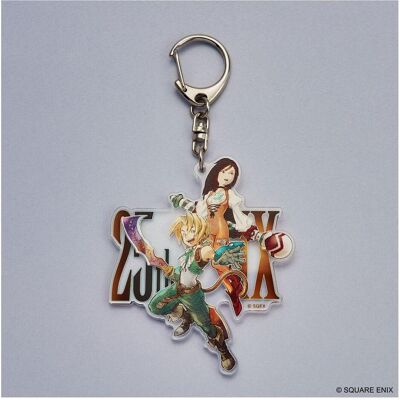 Square Enix, Schlüsselanhänger, Final Fantasy IX Acryl-Schlüsselanhänger 25th Anniversary Zidane & Garnet, Mehrfarbig Square Enix, Schlüsselanhänger, Final Fantasy IX Acryl-Schlüsselanhänger 25th Anniversary Zidane & Garnet, Mehrfarbig