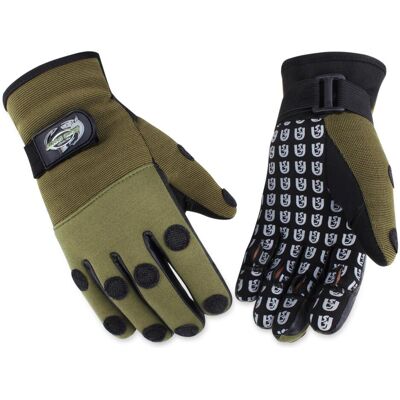 Normani, Herren, Handschuhe, Anglerhandschuhe Selachii - 1679, Grün, (XXL) Normani, Herren, Handschuhe, Anglerhandschuhe Selachii - 1679, Grün, (XXL)