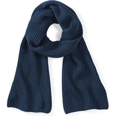 Beechfield, Unisex, Schal, Metro Knitted Scarf, Blau Beechfield, Unisex, Schal, Metro Knitted Scarf, Blau