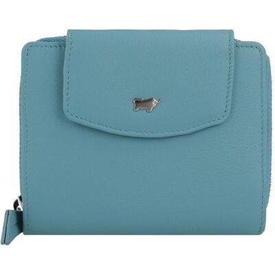 Braun Büffel, Damen, Portemonnaie, Joy Geldbörse RFID Schutz Leder 12 cm, Türkis Braun Büffel, Damen, Portemonnaie, Joy Geldbörse RFID Schutz Leder 12 cm, Türkis