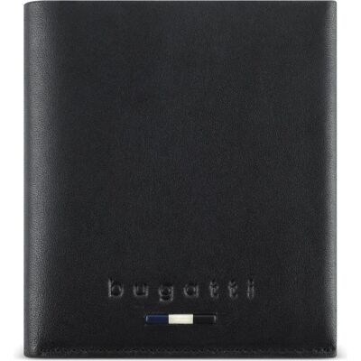 Bugatti Herren, Portemonnaie, " Romeo " Kartenetui / Card case, Schwarz Bugatti Herren, Portemonnaie, " Romeo " Kartenetui / Card case, Schwarz