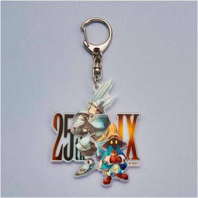 Square Enix, Schlüsselanhänger, Final Fantasy IX Acryl-Schlüsselanhänger 25th Anniversary Vivi & Steiner, Mehrfarbig Square Enix, Schlüsselanhänger, Final Fantasy IX Acryl-Schlüsselanhänger 25th Anniversary Vivi & Steiner, Mehrfarbig