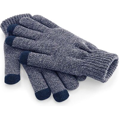 Beechfield, Unisex, Handschuhe, TouchScreen Smart Gloves, Blau, Grau, (S) Beechfield, Unisex, Handschuhe, TouchScreen Smart Gloves, Blau, Grau, (S)