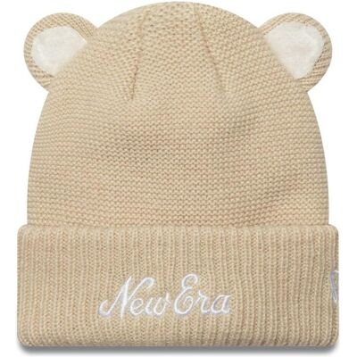 New Era, Jungen, Mütze, Kinder Beanie Wintermütze - CUTE EARS beige - Child, Beige New Era, Jungen, Mütze, Kinder Beanie Wintermütze - CUTE EARS beige - Child, Beige