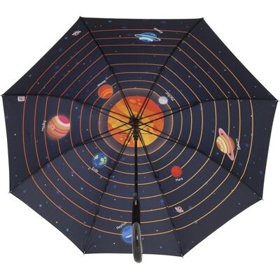 Doppler, Damen, Regenschirm, Modern Art Long Automatic Stockschirm 88 cm, Blau Doppler, Damen, Regenschirm, Modern Art Long Automatic Stockschirm 88 cm, Blau