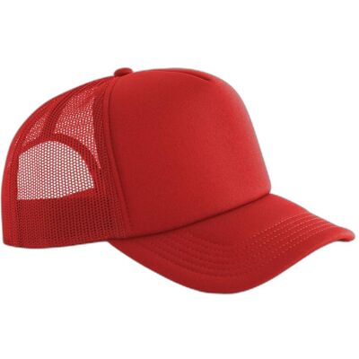Beechfield, Unisex, Cap, Classic Foam Trucker, Rot, (One Size) Beechfield, Unisex, Cap, Classic Foam Trucker, Rot, (One Size)