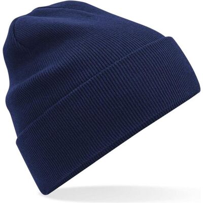 Beechfield, Unisex, Mütze, Organic Cotton Original Cuffed Beanie, Blau, (One Size) Beechfield, Unisex, Mütze, Organic Cotton Original Cuffed Beanie, Blau, (One Size)