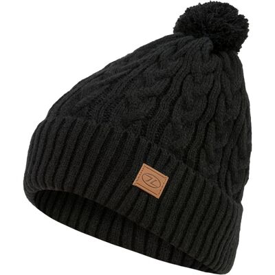 Highlander, Unisex, Mütze, Beira Lined Bobble Hat - Black, Schwarz, (One Size) Highlander, Unisex, Mütze, Beira Lined Bobble Hat - Black, Schwarz, (One Size)