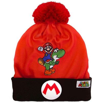 GED, Unisex, Mütze, Super Mario Dinosaurs Kinderhut 52 cm, Rot GED, Unisex, Mütze, Super Mario Dinosaurs Kinderhut 52 cm, Rot