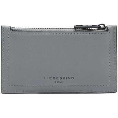 Liebeskind Berlin, Damen, Portemonnaie, Portemonnaie Kartenhalter aus edlem Leder, Grau Liebeskind Berlin, Damen, Portemonnaie, Portemonnaie Kartenhalter aus edlem Leder, Grau