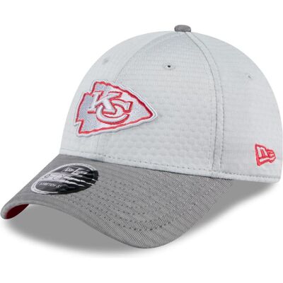 New Era, Herren, Cap, 9Forty Stretch Cap Training 2024 Kansas City Chiefs, Grau New Era, Herren, Cap, 9Forty Stretch Cap Training 2024 Kansas City Chiefs, Grau