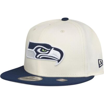 New Era, Herren, Cap, 9Fifty Seattle Seahawks Chrome, Beige, (One Size) New Era, Herren, Cap, 9Fifty Seattle Seahawks Chrome, Beige, (One Size)
