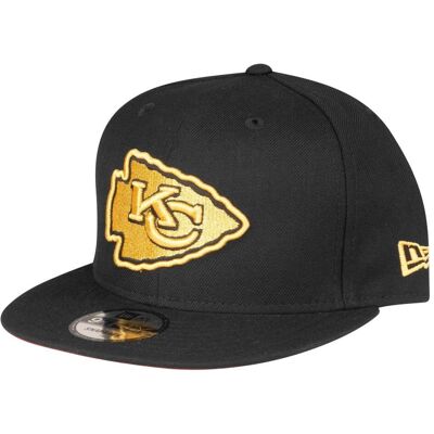 New Era, Herren, Cap, 9Fifty Kansas City Chiefs Gold, Schwarz New Era, Herren, Cap, 9Fifty Kansas City Chiefs Gold, Schwarz