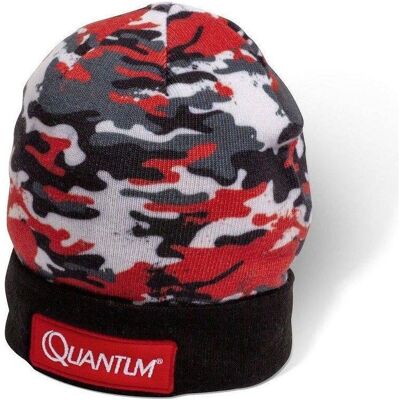 Quantum Unisex, Cap, Winter Cap, Rot, Schwarz Quantum Unisex, Cap, Winter Cap, Rot, Schwarz