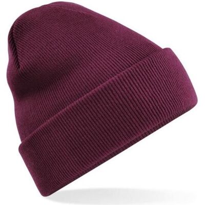 Beechfield, Unisex, Mütze, Recycled Original Cuffed Beanie, Rot, (One Size) Beechfield, Unisex, Mütze, Recycled Original Cuffed Beanie, Rot, (One Size)