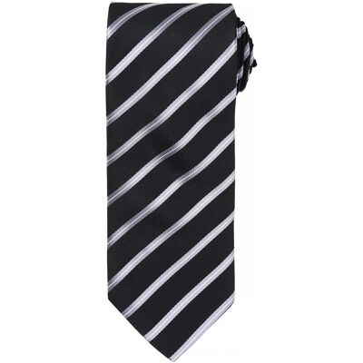 Premier, Krawatte + Fliege, Sport, Silber, Schwarz Premier, Krawatte + Fliege, Sport, Silber, Schwarz