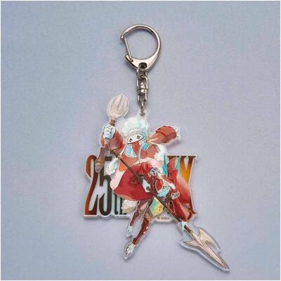 Square Enix, Schlüsselanhänger, Final Fantasy IX Acryl-Schlüsselanhänger 25th Anniversary Quina & Freya, Mehrfarbig Square Enix, Schlüsselanhänger, Final Fantasy IX Acryl-Schlüsselanhänger 25th Anniversary Quina & Freya, Mehrfarbig