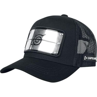 Capslab, Herren, Cap, Naruto - Anti-Konoha, Schwarz, (One Size) Capslab, Herren, Cap, Naruto - Anti-Konoha, Schwarz, (One Size)