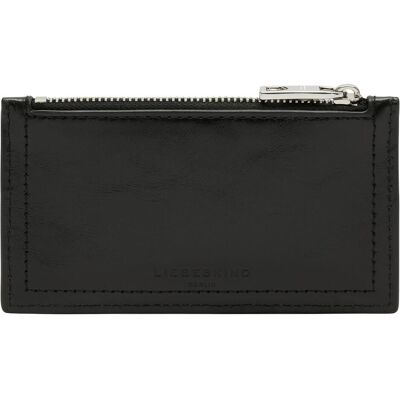 Liebeskind Berlin, Damen, Portemonnaie, Chudy Paper Touch Crinkle Purse, Schwarz Liebeskind Berlin, Damen, Portemonnaie, Chudy Paper Touch Crinkle Purse, Schwarz