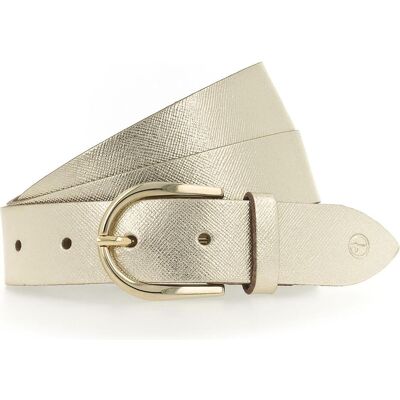 Tamaris Damen, Gürtel, Gürtel Leder, Gold, (105) Tamaris Damen, Gürtel, Gürtel Leder, Gold, (105)