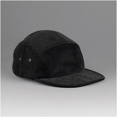 Beechfield, Unisex, Cap, 5-Panel-Cap aus Samt, Schwarz, (One Size) Beechfield, Unisex, Cap, 5-Panel-Cap aus Samt, Schwarz, (One Size)