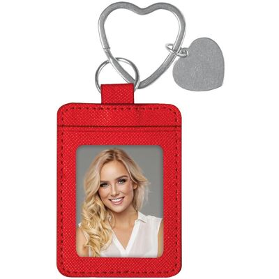 ZEP, Schlüsselanhänger, Bilderrahmen AE1H Photo keychain 3,5x4,5 cm, Rot ZEP, Schlüsselanhänger, Bilderrahmen AE1H Photo keychain 3,5x4,5 cm, Rot