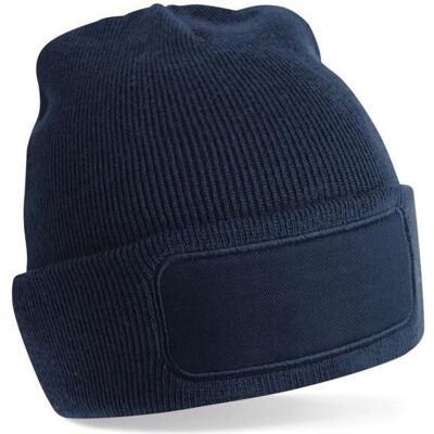 Beechfield, Unisex, Mütze, Recycled Original Patch Beanie, Blau, (One Size) Beechfield, Unisex, Mütze, Recycled Original Patch Beanie, Blau, (One Size)