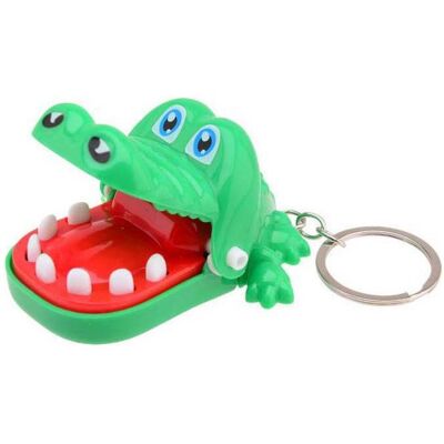Johntoy, Unisex, Schlüsselanhänger, Schlüsselanhänger Beissendes Krokodil, Mehrfarbig Johntoy, Unisex, Schlüsselanhänger, Schlüsselanhänger Beissendes Krokodil, Mehrfarbig