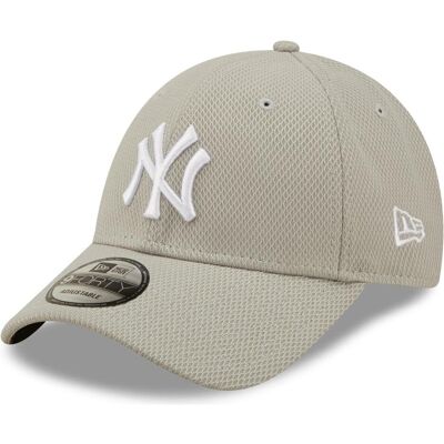 New Era, Herren, Cap, 9Forty Diamond New York Yankees, Grau, (One Size) New Era, Herren, Cap, 9Forty Diamond New York Yankees, Grau, (One Size)