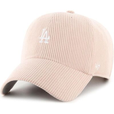 47 Brand, Herren, Cap, Dodgers Baseballkappe MLB Cord Base Runner Clean Up, Pink, Rosa, (One Size) 47 Brand, Herren, Cap, Dodgers Baseballkappe MLB Cord Base Runner Clean Up, Pink, Rosa, (One Size)
