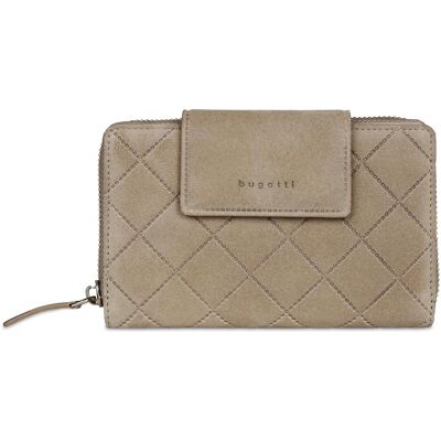 Bugatti Damen, Portemonnaie, Fabia Ladies Zip Wallet, Beige Bugatti Damen, Portemonnaie, Fabia Ladies Zip Wallet, Beige