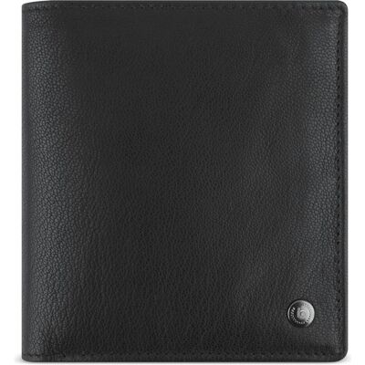 Bugatti Herren, Portemonnaie, "Black Magic" Hochformatbörse / upright wallet, Schwarz Bugatti Herren, Portemonnaie, "Black Magic" Hochformatbörse / upright wallet, Schwarz