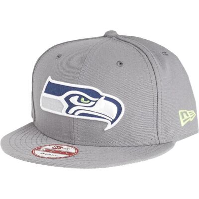 New Era, Herren, Cap, 9Fifty Snapback Cap - Seattle Seahawks Storm Grau, Grau New Era, Herren, Cap, 9Fifty Snapback Cap - Seattle Seahawks Storm Grau, Grau