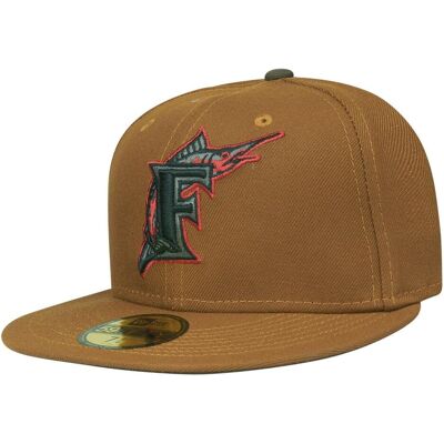 New Era, Herren, Cap, 59Fifty Cap WORLD SERIES 03 Florida Marlins - 8, Braun, (8) New Era, Herren, Cap, 59Fifty Cap WORLD SERIES 03 Florida Marlins - 8, Braun, (8)