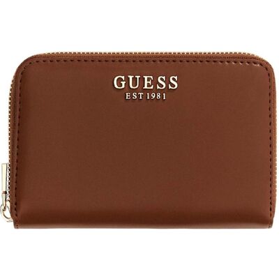 Guess Damen, Portemonnaie, Laurel II SLG Medium Zip Around Wallet, Braun Guess Damen, Portemonnaie, Laurel II SLG Medium Zip Around Wallet, Braun