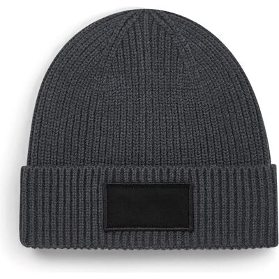 Beechfield, Mütze, Trendige Mütze mit Patches, Grau, (One Size) Beechfield, Mütze, Trendige Mütze mit Patches, Grau, (One Size)