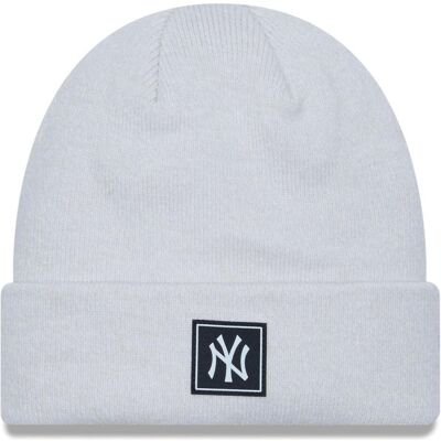 New Era, Herren, Mütze, Wintermütze Beanie - Patch New York Yankees Stone, Beige New Era, Herren, Mütze, Wintermütze Beanie - Patch New York Yankees Stone, Beige