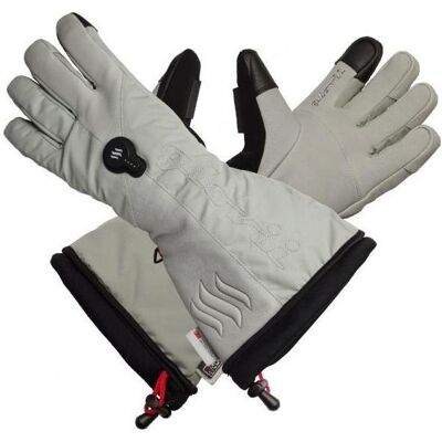 Glovii, Damen, Handschuhe, ogrzewane rękawice narciarskie rozm. S szare, Grau, (S) Glovii, Damen, Handschuhe, ogrzewane rękawice narciarskie rozm. S szare, Grau, (S)