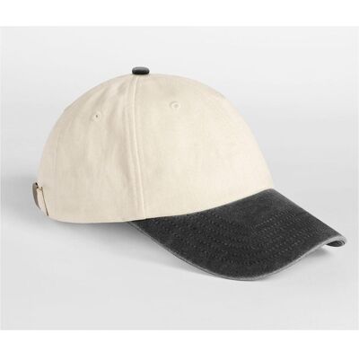 Beechfield, Unisex, Cap, Contrast Peak Low Profile Vintage Cap, Mehrfarbig, Schwarz, (One Size) Beechfield, Unisex, Cap, Contrast Peak Low Profile Vintage Cap, Mehrfarbig, Schwarz, (One Size)