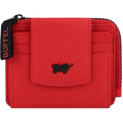 Braun Büffel, Portemonnaie, Capri Kreditkartenetui RFID Schutz Leder 11 cm, Rot Braun Büffel, Portemonnaie, Capri Kreditkartenetui RFID Schutz Leder 11 cm, Rot