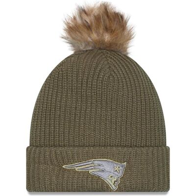 New Era, Herren, Mütze, Damen Mütze - Salute To Service New England Patriots, Grün, (One Size) New Era, Herren, Mütze, Damen Mütze - Salute To Service New England Patriots, Grün, (One Size)