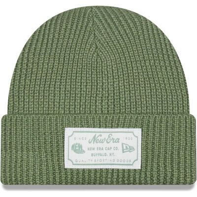New Era, Herren, Mütze, Short Cuff Beanie Patch Jade, Grün New Era, Herren, Mütze, Short Cuff Beanie Patch Jade, Grün