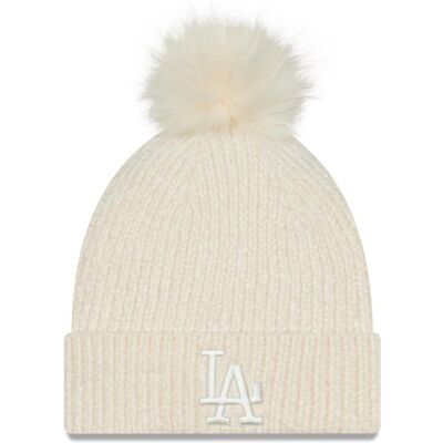 New Era, Damen, Cap, Chenille Bobble La Dodgers, Beige New Era, Damen, Cap, Chenille Bobble La Dodgers, Beige