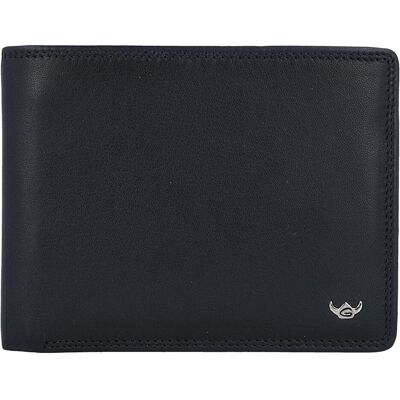 Golden Head, Herren, Portemonnaie, Polo RFID Geldbörse Leder 12,5 cm, Schwarz Golden Head, Herren, Portemonnaie, Polo RFID Geldbörse Leder 12,5 cm, Schwarz