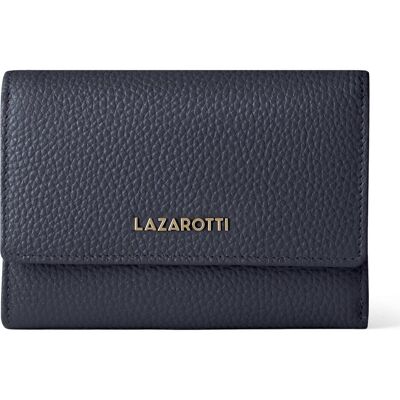 Lazarotti, Damen, Portemonnaie, Bologna Leather Geldbörse Leder 14 cm, Blau Lazarotti, Damen, Portemonnaie, Bologna Leather Geldbörse Leder 14 cm, Blau