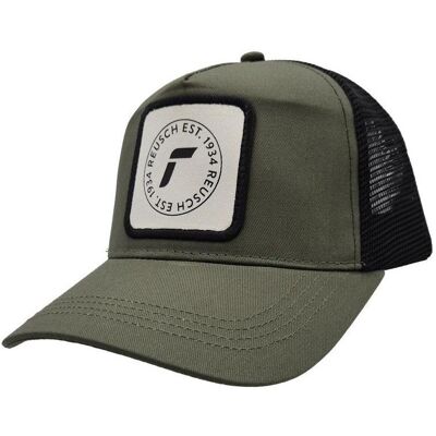 Reusch, Unisex, Cap, 5 Panel Trucker Patch Kappe, Mehrfarbig, Grün, (One Size) Reusch, Unisex, Cap, 5 Panel Trucker Patch Kappe, Mehrfarbig, Grün, (One Size)